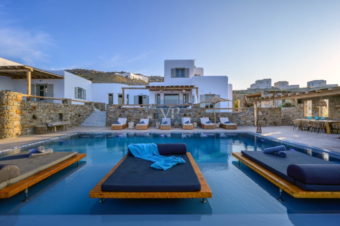 Luxury Villa Ostraco Aegean Sea views, 7 bedrooms in Aiguablava