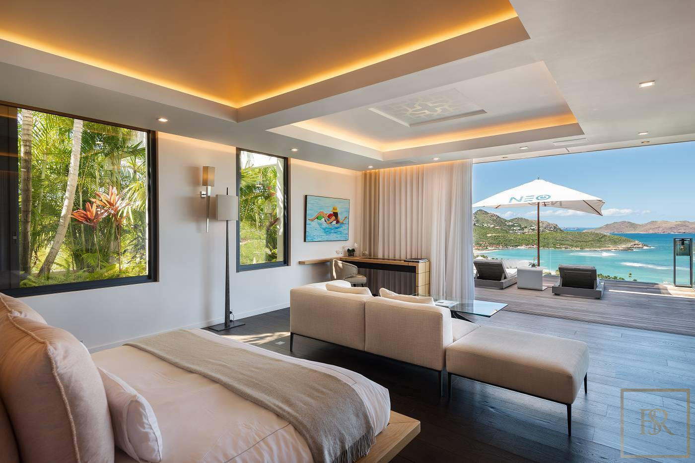 Ultra-Luxury Villa NEO Ultimate Living, Panoramic Sea View, 5 bedrooms in Bellaterra