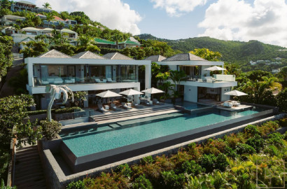 Ultra-Luxury Villa NEO Ultimate Living, Panoramic Sea View, 5 bedrooms in Bellaterra