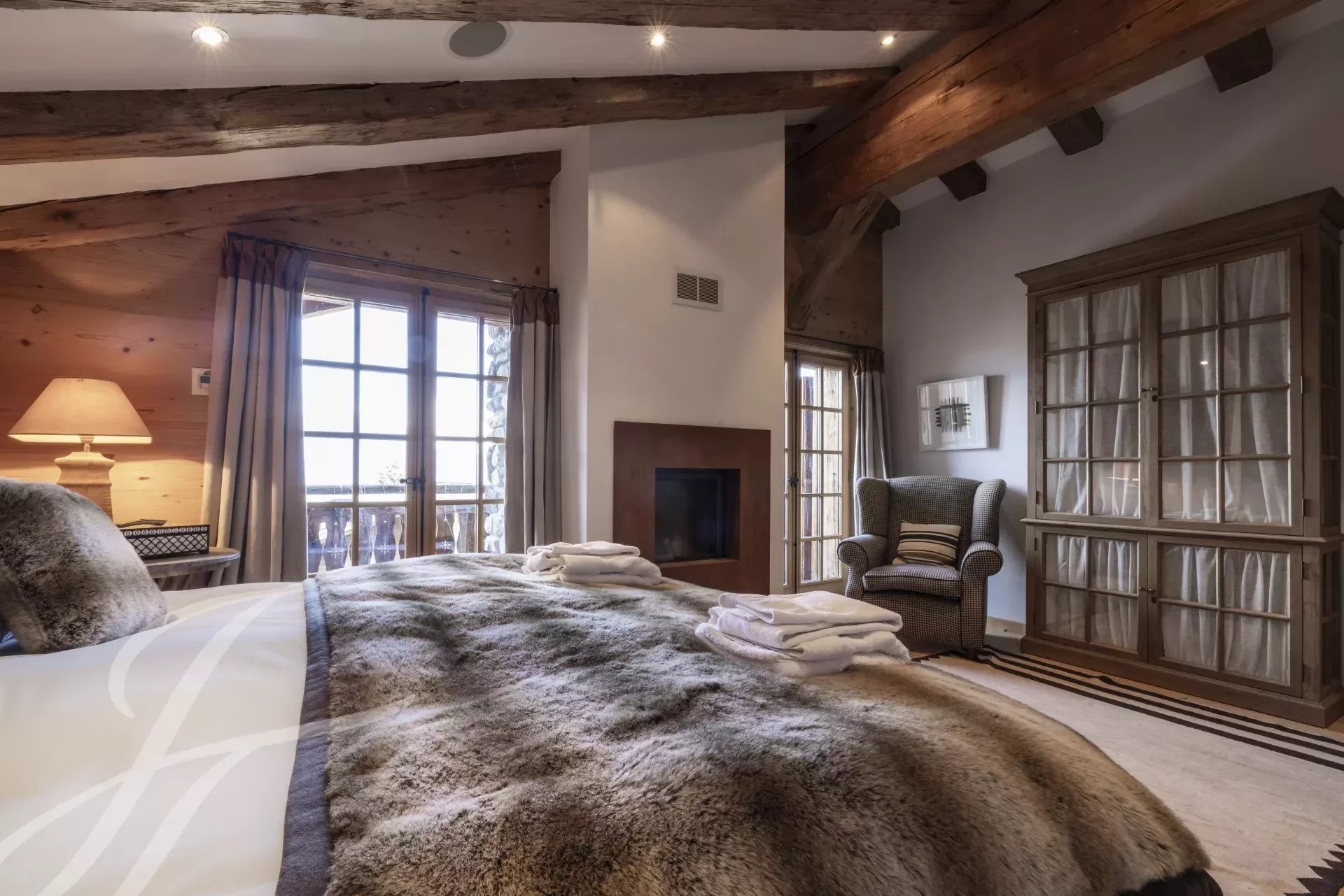 Luxury Chalet between the Médran and Rouge slopes sauna, Jacuzzi, 4 bedrooms in Verbier - Barcelona, Garcia