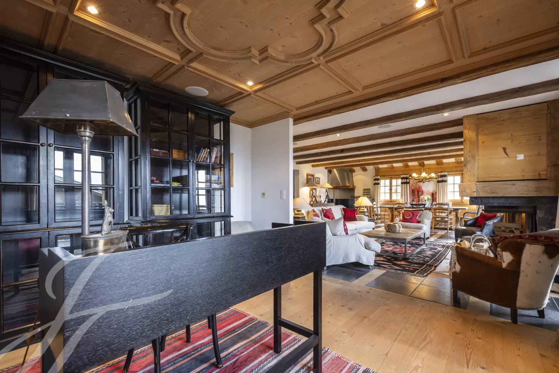 Luxury Chalet between the Médran and Rouge slopes sauna, Jacuzzi, 4 bedrooms in Verbier - Barcelona, Garcia