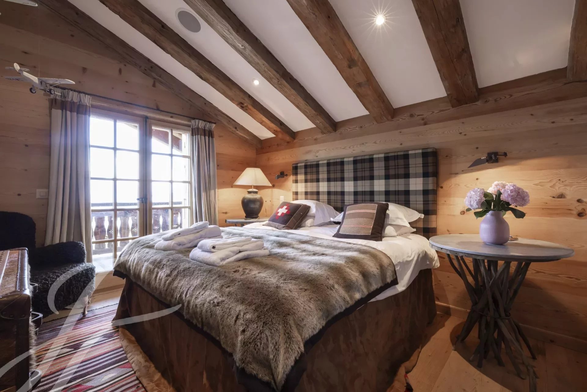 Luxury Chalet between the Médran and Rouge slopes sauna, Jacuzzi, 4 bedrooms in Verbier - Barcelona, Garcia