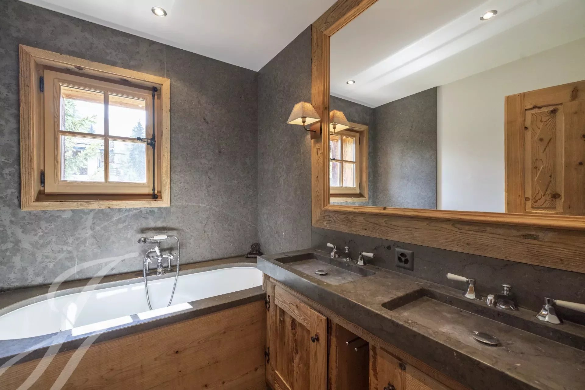 Luxury Chalet between the Médran and Rouge slopes sauna, Jacuzzi, 4 bedrooms in Verbier - Barcelona, Garcia