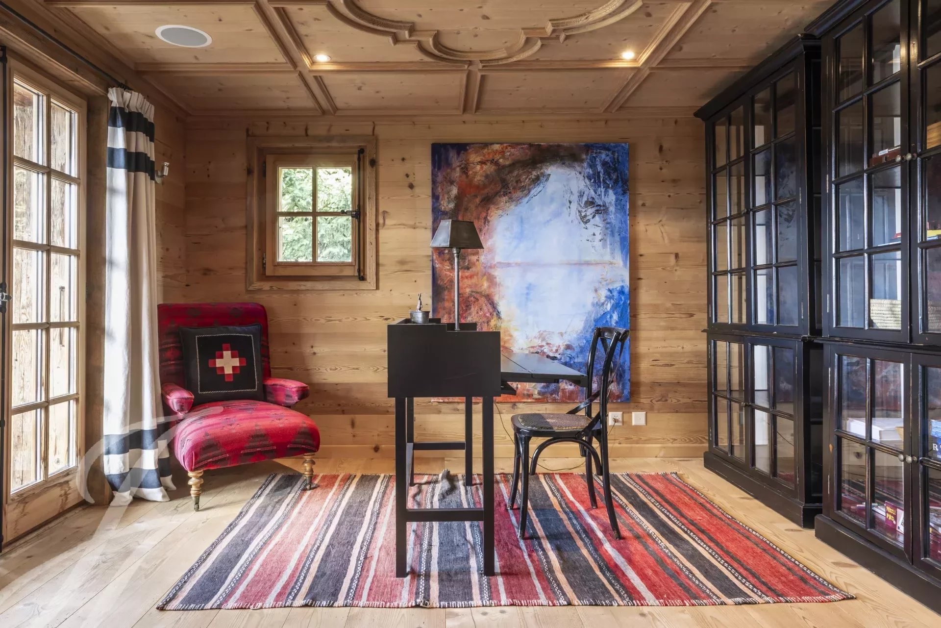 Luxury Chalet between the Médran and Rouge slopes sauna, Jacuzzi, 4 bedrooms in Verbier - Barcelona, Garcia